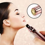 1x2in1 Electric Eyebrow Face Hair Remover Painless Facial Trimmer Razor Epilator