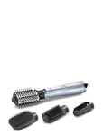 BaByliss Hydro-Fusion 4 In 1 Hairdryer Brush Blå