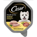 Ekonomipack: Cesar 56 x 150 g portionsform - Classic Kyckling & kalkon