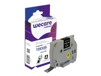 Wecare - Vit - Rulle (1,2 cm x 8 m) 1 kassett(er) etiketttejp - för Brother PT-D210, D600, H110 P-Touch PT-1005, 1880, E800, H110 P-Touch Cube Plus PT-P710