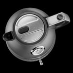 KitchenAid Artisan Matt Imperial Grey 2 Slot Toaster and Kettle Set