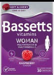 Bassetts Vitamins Woman Multivitamins&Multiminerals Raspberry Flavour 30pastill