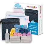 Little Gubbins Reuseable Baby Wipes Essential Kit Newborn Baby Changing Kit New