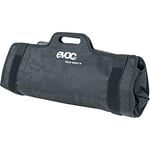 EVOC GEAR WRAP transport bag for tools and e-bike batteries (roll-up bag, well thought-out subdivision, padded compartment for batteries, secure transport of equipment, Size: M), Black