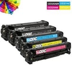5x Compatible Cartouche Toner HP CP1525NW HP LaserJet CM1415FN CM1415FN Cartouche Toner