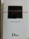 Dior Homme Sport EDT  1ml  Brand New!