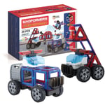 Magformers Amazing Police And Rescue Magnetic Building Blocks Tile T (US IMPORT)