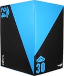Yes4All 3VSD Unisex Soft Plyo Box, 50.8 cm x 61 cm x 76.2 cm - 29 KG, Plyometric Box Platform Jump Training Conditioning Plyo Jump Box, Blue