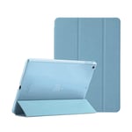 For Apple iPad 10.2 (Model A2200, A2198, A2232) Smart Case with Automatic Magnetic Wake/Sleep (Light Blue)