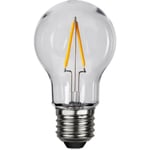 LED-lampa E27 A60 1W 2200K 80lm PC Cover Filament