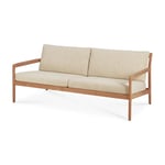 Ethnicraft, Jack 2-sits soffa Teak/Natural