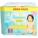 Pampers Premium Protection - Couche. Taille 4, 9 kg à 14 kg - megapack - sac 96