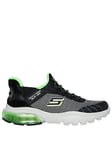 Skechers Boys Razor Air Trainer, Grey, Size 10 Younger