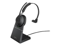 Jabra Evolve2 65 USB-C UC Mono headset m. stand