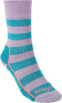 Bridgedale Socks HIKE Lightweight Merino Performance Boot Original Women's - Large - Turquoise/Lilac
