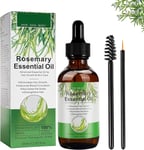 60ml Rosemary Mint Scalp & Hair Strengthening Oil,Rosemary Oil Infused Hair End