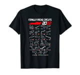 2022 Formula Racing Circuits | Cool Grand Prix Race Fan Gift T-Shirt