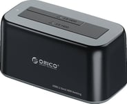 Orico Dockningsstation Orico Dockningsstation För 2,5" / 3,5" Hdd / Ssd, 5Gbps, Usb-C Till Usb-C/A (Svart)
