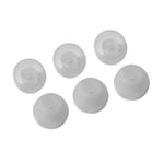 Jerilla (3 Pairs) Replacement Silicone Earbuds Tips for SONY MDR-EX150AP/MDR-EX250AP/MDR-EX750NA/MDR-XB80BS/WI-1000X/WI-H700 Headphones, White, Size L