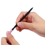 New Nail Art Cuticle Remover Scrub Polish Quartz Pusher Stic