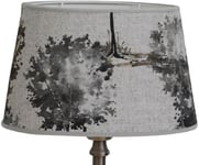 Daga Oval Lampskärm 30cm Grå