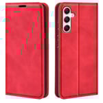 Samsung Galaxy A35 5G Fodral Flip Skin Touch Röd