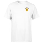 Jurassic Park Amber Sample Embroidered Men's T-Shirt - White - 3XL