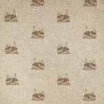 Luxury Cotton Rich Digital Printed Linen Fabric - Sold by The METRE  (Half Metre) (Hedge Hog)