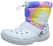 Crocs Classic Lined Neo Puff Tie Dye Boot