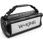 Ensembles  d'enceintes W-KING 50W(70W Peak) Enceinte Bluetooth Portable & Batterie de Recharge 8000 mAh, Autonomie 24 hr 2693