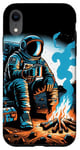 iPhone XR Astronaut Stranded in a Distant Planet Calming Funny Trippy Case