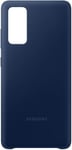 Genuine Samsung S20 FE Navy Silicone Cover Case Back Official