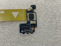 HP ElitePad 1000 G2 753976-601 Power Button PCB Board With Flex Cable NEW