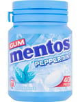 Mentos Sugarfree Peppermint Gum - Boks med Sukkerfri Tyggegummi med Peppermyntesmak 56 gram
