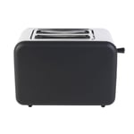 Salter 2 Slice Toaster Wide Slots Variable Browning 850W Black/Rose Gold Accents