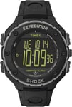 Timex Expedition Shock XL Digital Watch with Black Resin Strap - T49950