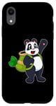 Coque pour iPhone XR Panda Bambou Sac à dos