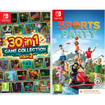 30 In 1 Game Collection Vol 2 (Nintendo Switch) & Sports Party (Code in Box) (Nintendo Switch)