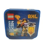 LEGO Children's Lunch Box Nexo Knights AXL Blue - 6.29 × 5.55 × 2.59 in Free P&P