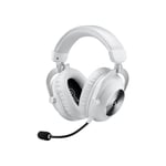 Logitech G Pro X 2 LIGHTSPEED langaton headset, valkoinen