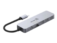 XtremeMac XWH-UMP-13 - Dockningsstation - USB-C - 10Mb LAN