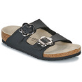 Mules enfant BIRKENSTOCK  Arizona Kids Flower Buckle BF Black