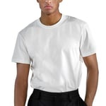 Bread and Boxers Pima Cotton Crew Neck Helvit bomull X-Large Herr