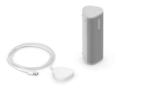 Sonos Roam + Wireless Charger white