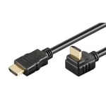 MicroConnect HDMI 1.4 Kabel 270° vinklet, 1.5m