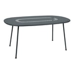 Fermob - Lorette Oval Table 160x90 cm Storm Grey 26
