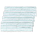 4Pcs for Leifheit Home Floor Tile Mop Cloth Replacement Cleaning Pad for Fl Z1S1