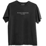 BlackPink Unisex Adult Pink Venom Back Print Cotton T-Shirt - M