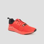 PUMA - runnings à lacets puma wired rouge homme