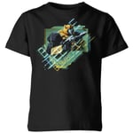 Transformers Bumble Bee Glitch Kids' T-Shirt - Black - 3-4 Years
